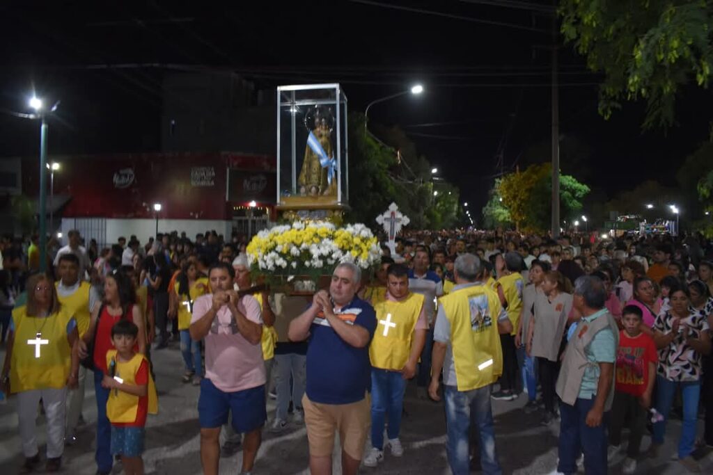 Una multitud participó de los festejos centrales en honor a la Virgen de Loreto