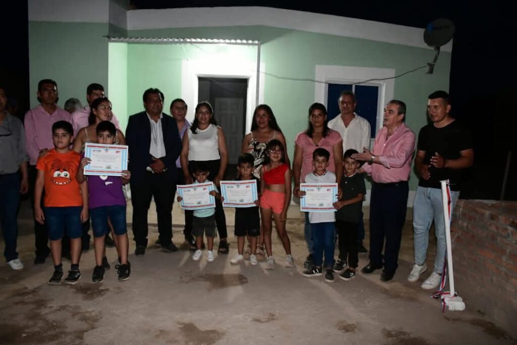 Inauguraron importantes obras en la localidad de Brea Pozo