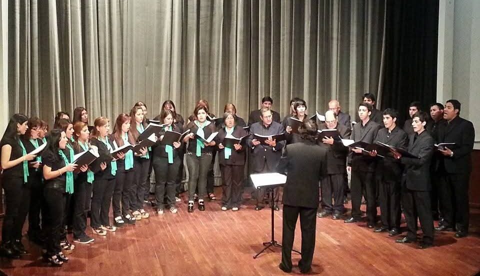 Encuentro coral en la Parroquia Cristo Rey de La Banda