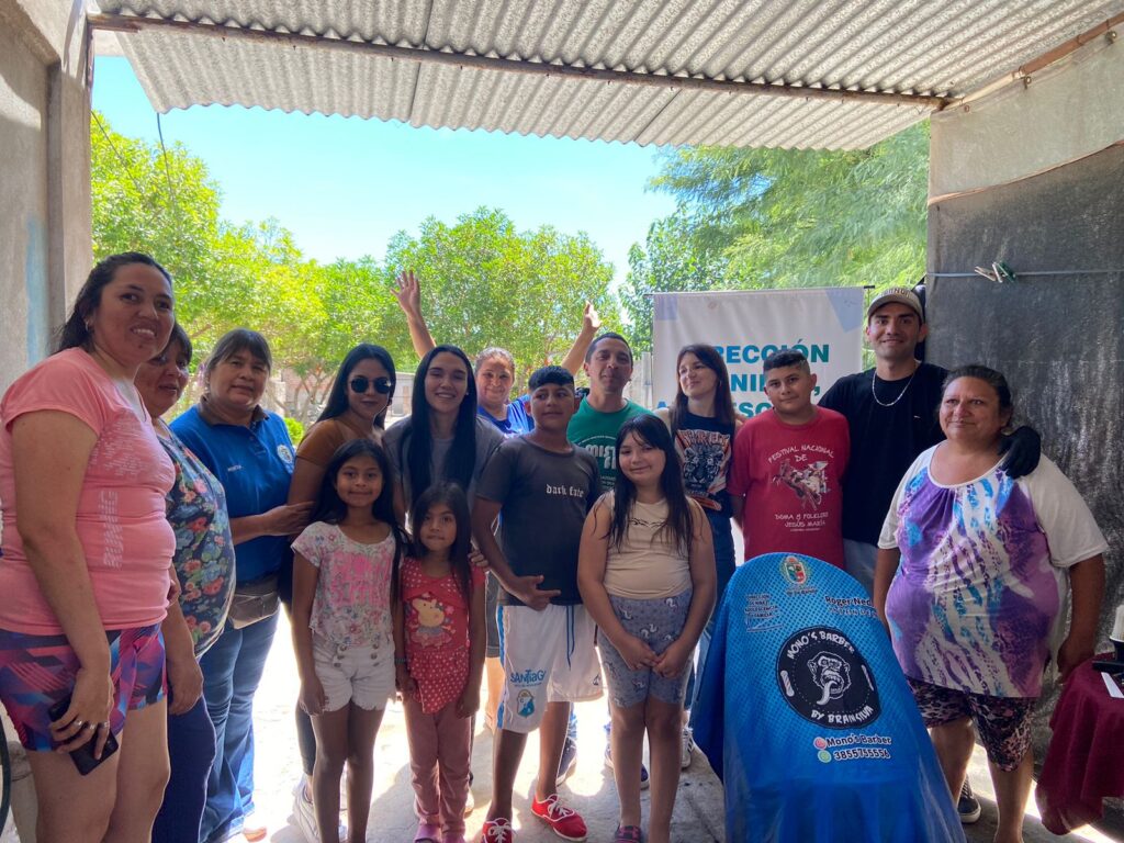 El Proyecto Tijeritas 2024 visitó al Barrio Ampliación Gorrini