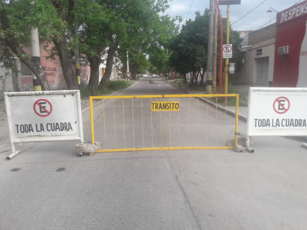 Realizarán un corte entre calles Olaechea y Alsina por reparaciones de un desagüe pluvial