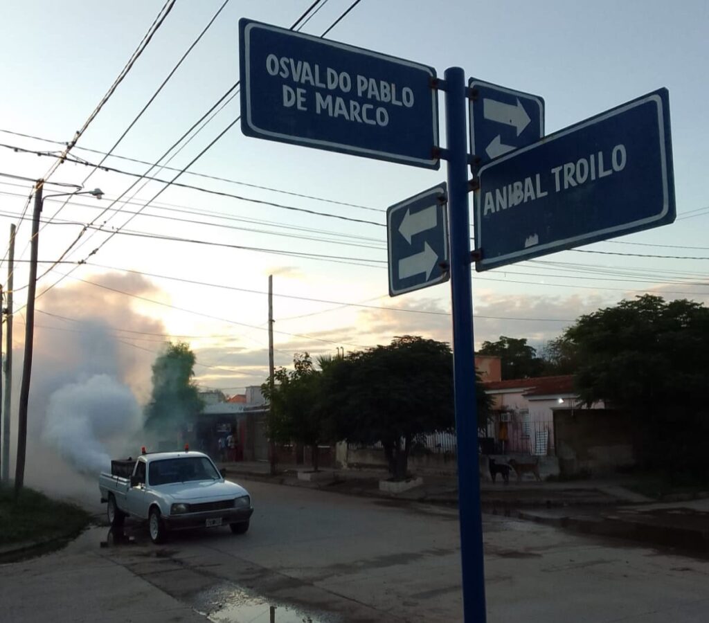 Continúan las fumigaciones preventivas en Capital Continúan las fumigaciones preventivas en Capital