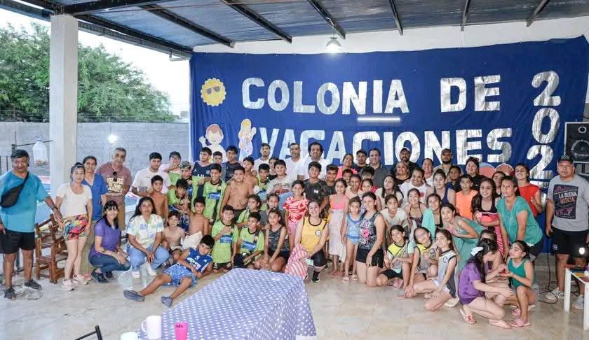 Exitosa apertura de la Colonia de Vacaciones municipales en Clodomira