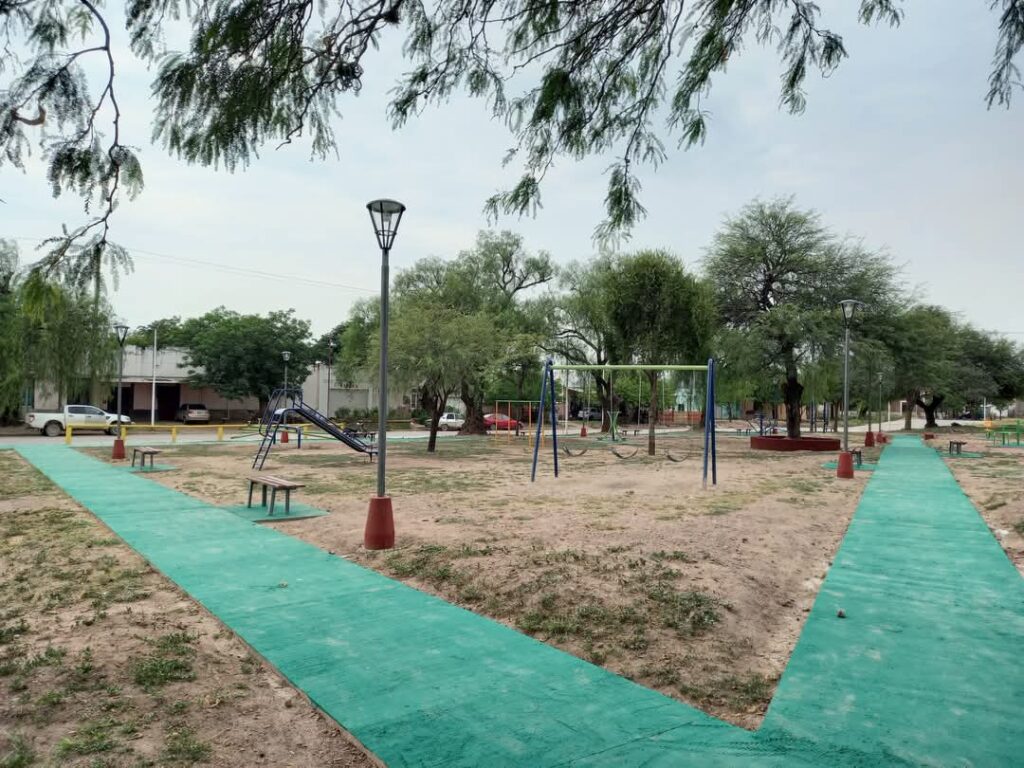 Sumampa: Habilitaron una plaza Saludable en el barrio Este