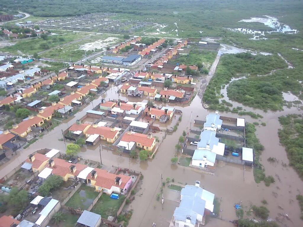 Las Termas: El Municipio brindó asistencia en los barrios que fueron afectados por la tormenta