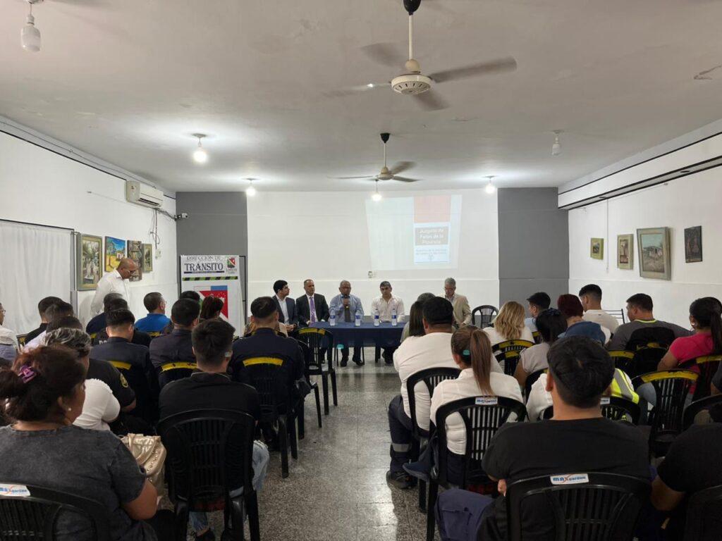 Capacitación en Loreto sobre control del tránsito y seguridad vial