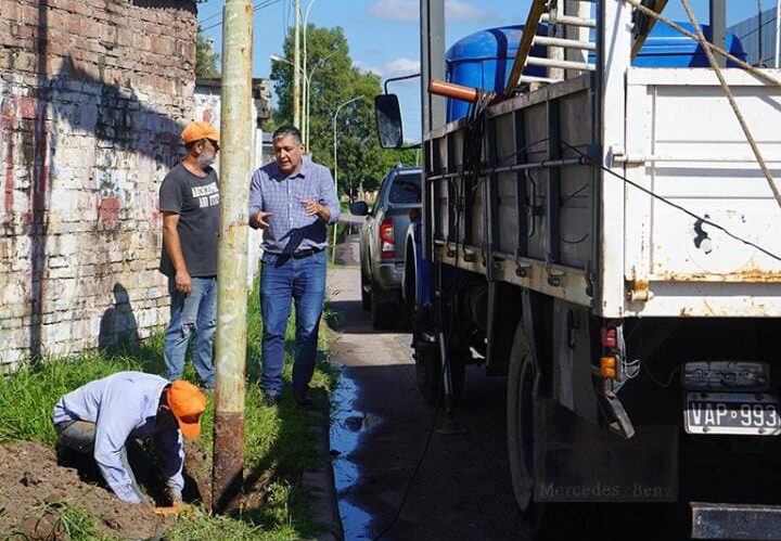 Avanzan las obras de reconversión lumínica sobre Ruta Provincial N° 1