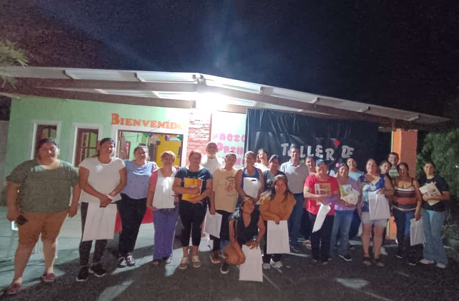 Realizaron el lanzamiento del programa de alfabetización para adultos en La Cañada