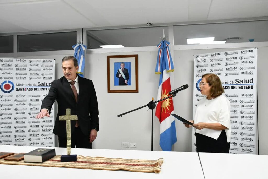 Asumió el Dr. Gustavo Sabalza como secretario de Salud de la provincia