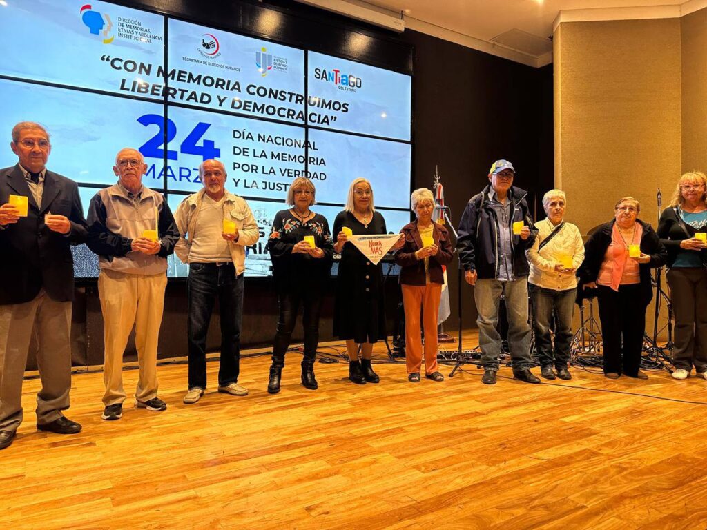 Emotivo acto para conmemorar el Día Nacional de la Memoria por la Verdad y la Justicia