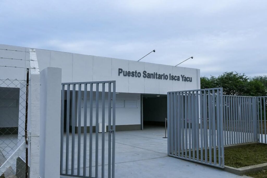 Elías Suárez inauguró las nuevas instalaciones del Puesto Sanitario de Isca Yacu