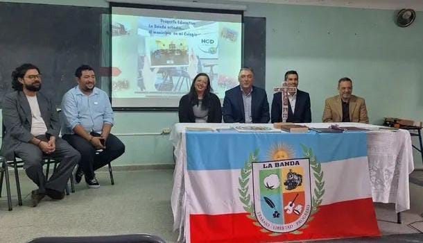 Nediani presentó el programa “El Municipio y el Concejo en tu Escuela”