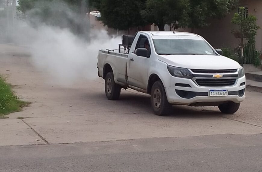 Continúan las fumigaciones preventivas en barrios de ciudad Capital