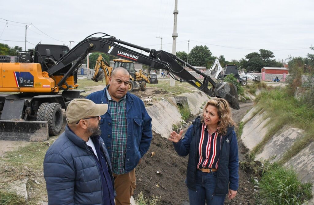 Avanza la obra del nuevo paseo de 900 metros que se construye en la Costanera Sur