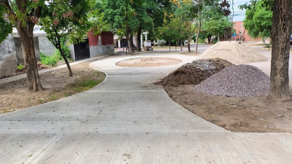 Fernández: El Municipio realiza importantes obras en el barrio 12 de Octubre