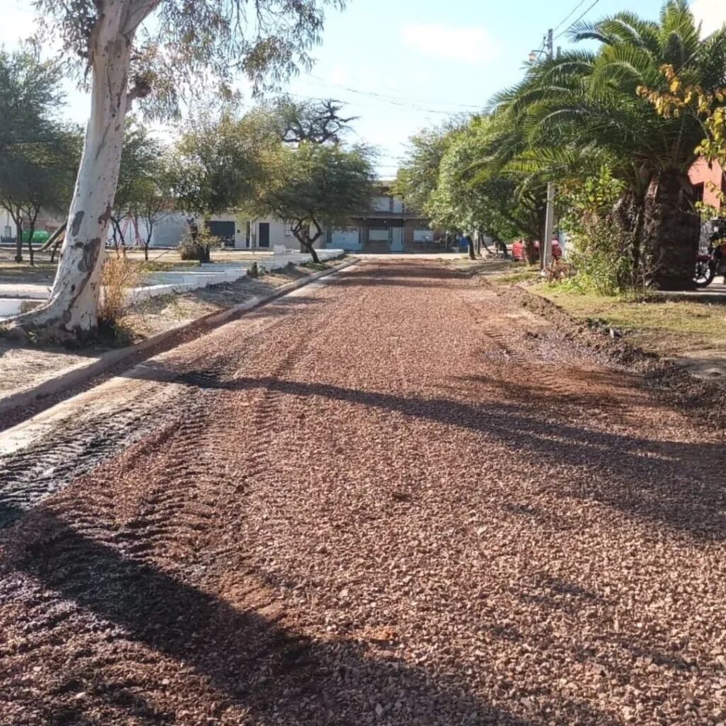 En Las Termas avanzan con trabajos de mejoramiento integral en los barrios