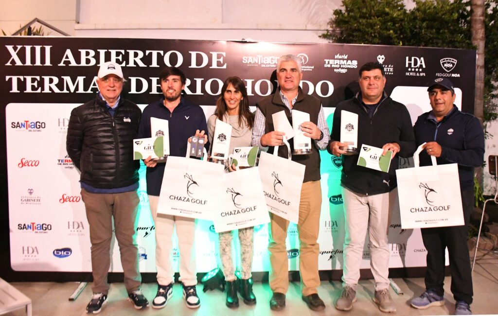 Entregaron los premios del Pro-Am en el XIII Abierto de Termas de Río Hondo Entregaron los premios del Pro-Am en el XIII Abierto de Termas de Río Hondo