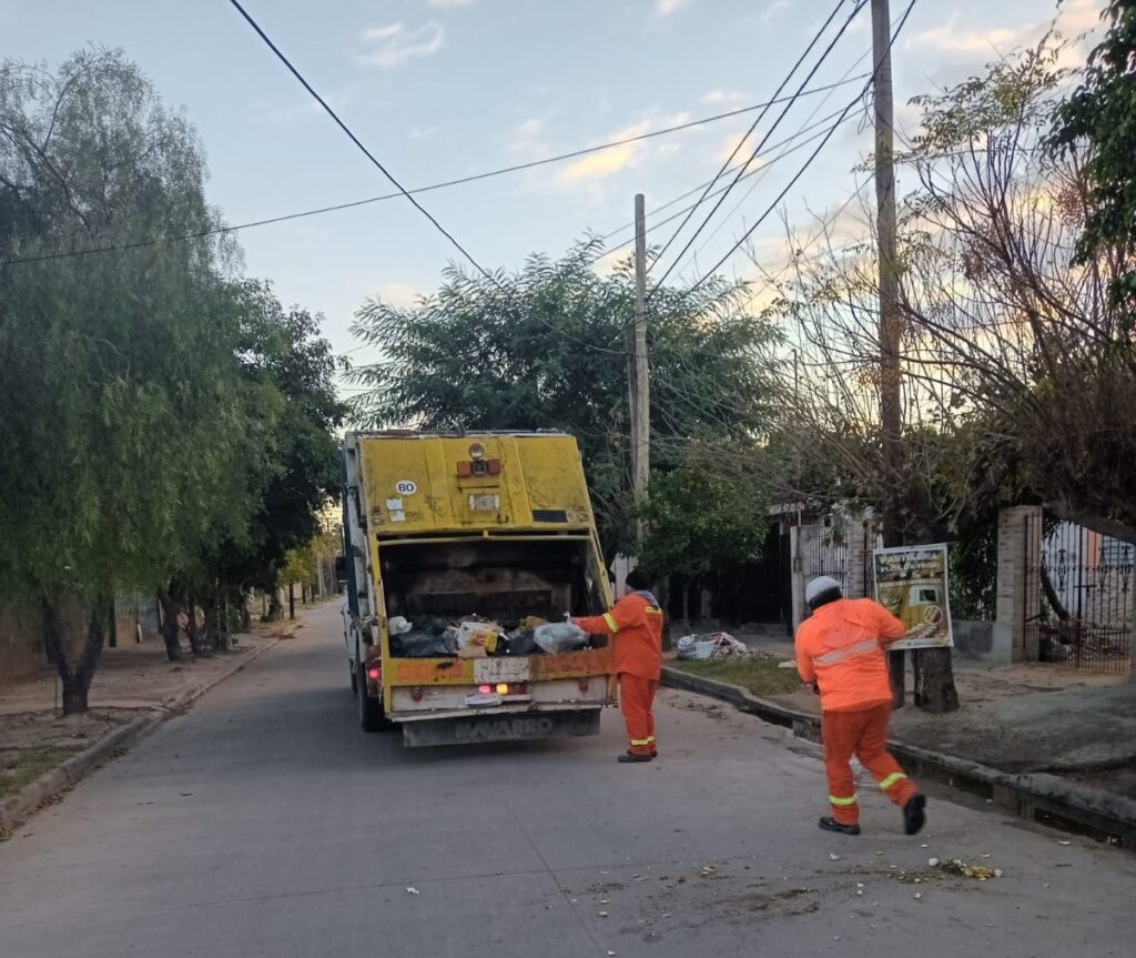 El servicio recolección de residuos funcionó durante el feriado del lunes