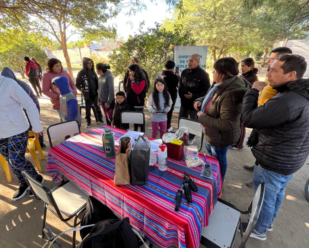 Niños de Sauce Bajada participaron en las actividades del “Proyecto Tijeritas 2025”