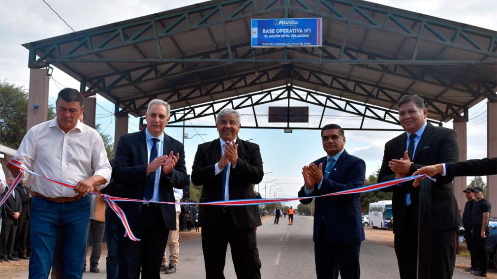Inauguraron la Base Operativa Nº 1 de la Policía de la Provincia en la localidad de El Mojón