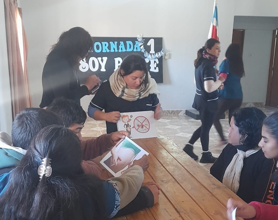 Realizaron una jornada del programa “Soy Parte” en Colonia El Simbolar