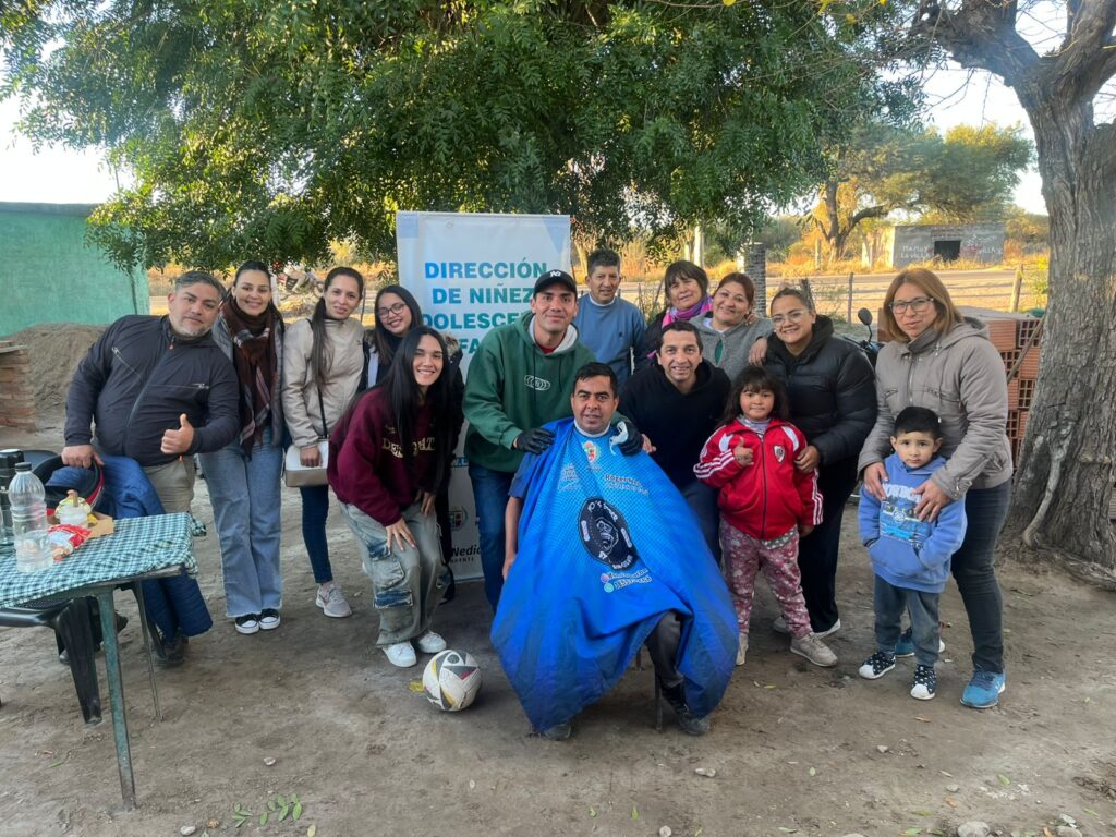 Familias del Barrio Ampliación Primero de Mayo fueron beneficiadas por el Proyecto Tijeritas
