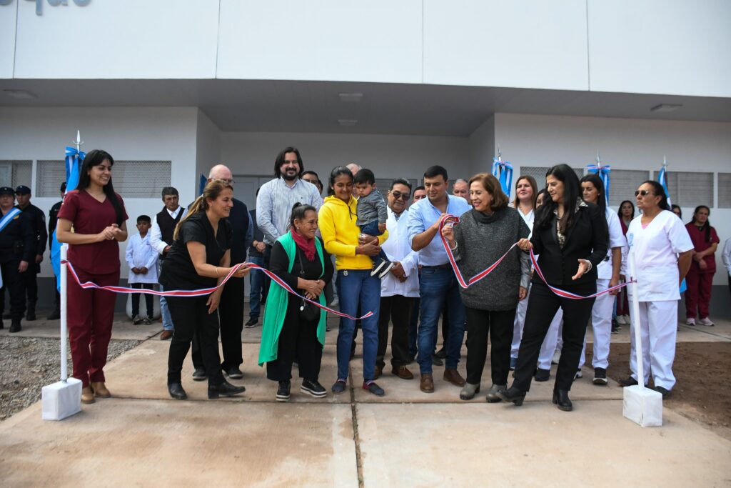 Inauguraron puestos sanitarios en El Ojito y en Villa Matoque