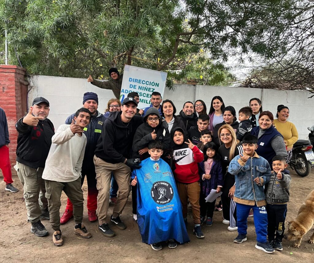 El “Proyecto Tijeritas” benefició a familias del barrio Villa Unión El “Proyecto Tijeritas” benefició a familias del barrio Villa Unión