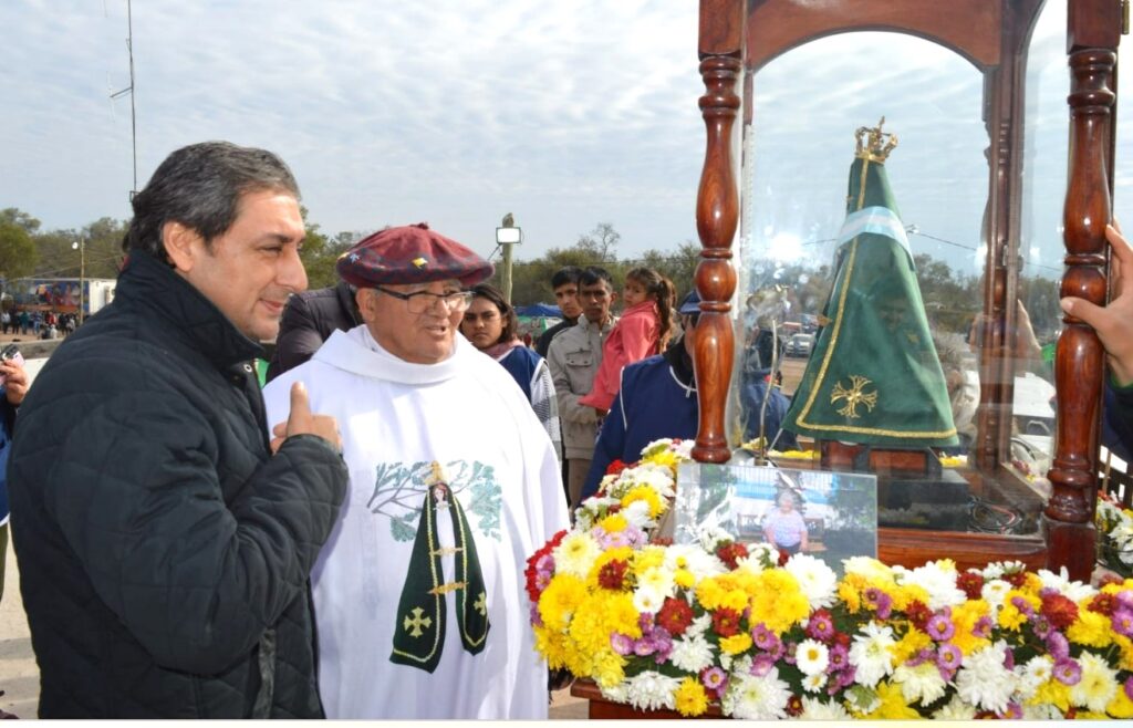 El vicegobernador participó de la fiesta central en honor a la Vírgen de Huachana