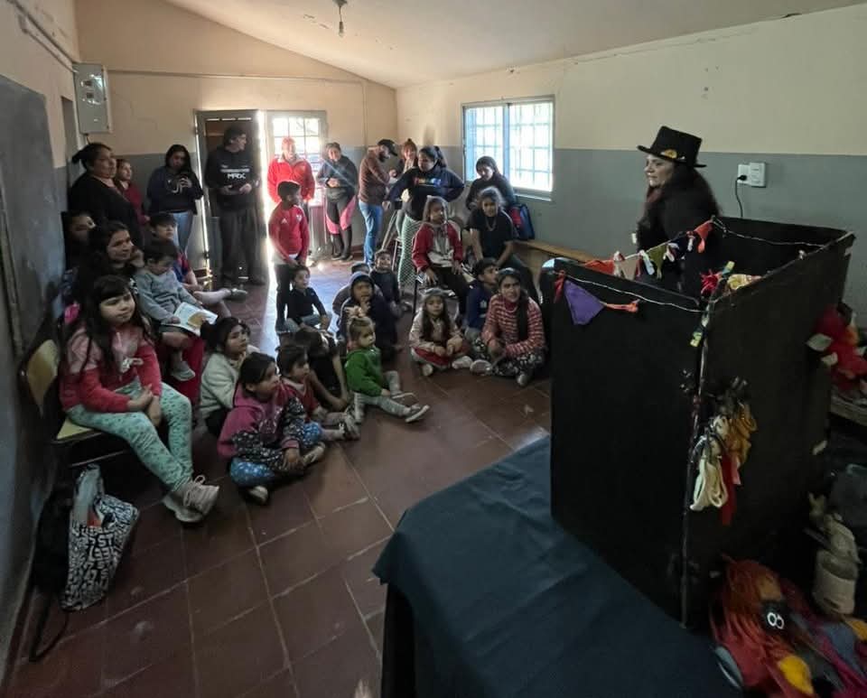 Frías: Realizaron una jornada recreativa para niños en el barrio Las Violetas