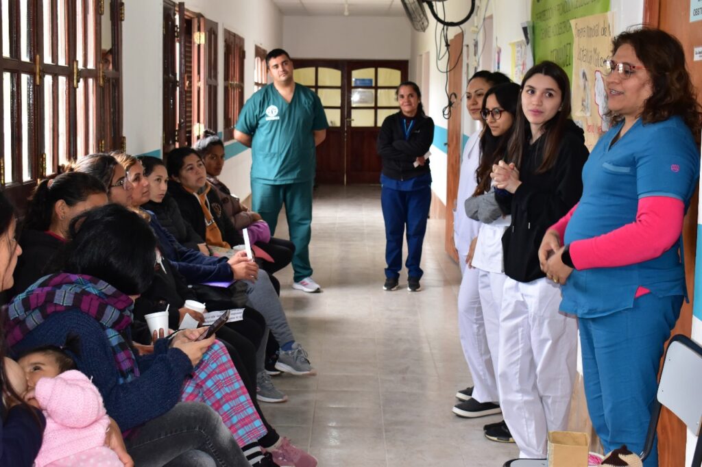 Realizaron una charla taller sobre lactancia materna en el CIC de Fernández