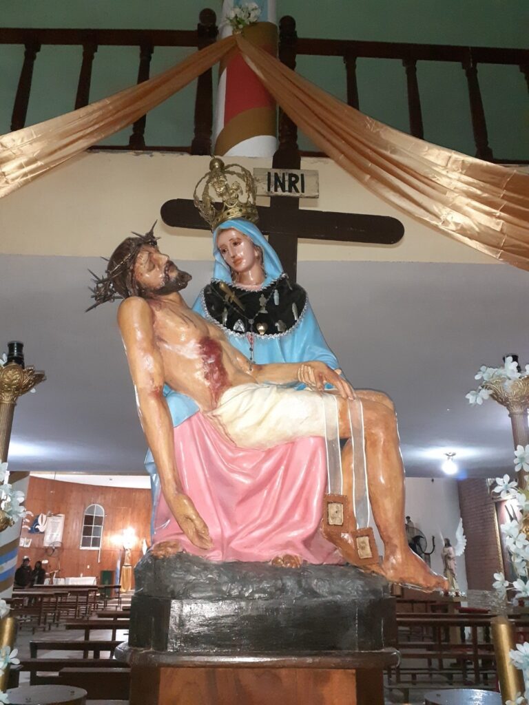 Realizan diversas actividades en honor a la Virgen de La Piedad