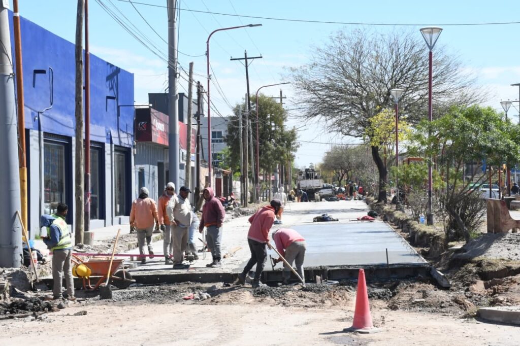 Por  la obra de repavimentación de Av. Colón habrá un desvío en el cruce con calle Libertad