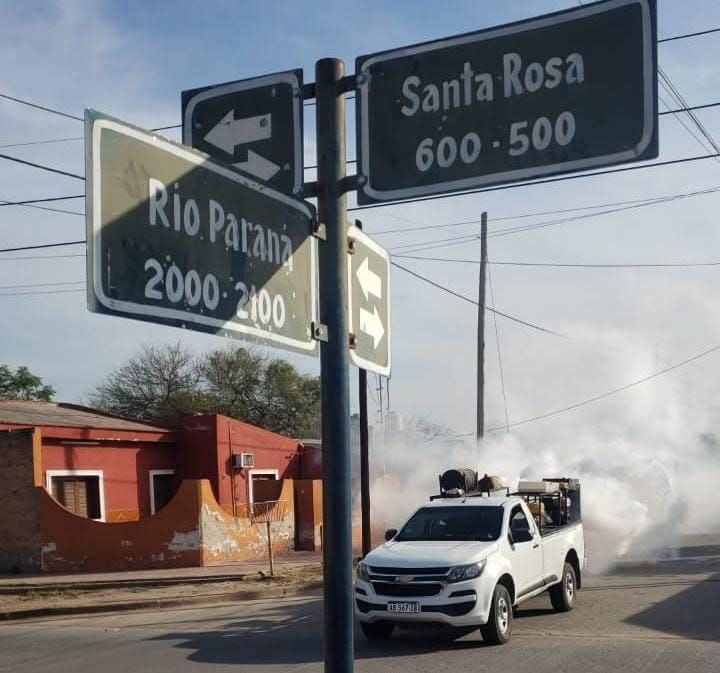 Continúan las fumigaciones preventivas en barrios de ciudad Capital