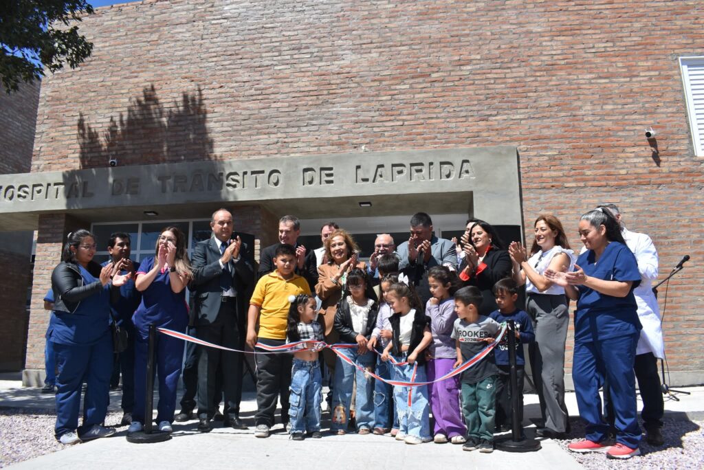 Inauguraron obras de ampliación y mejoras en el Hospital de Tránsito de Laprida