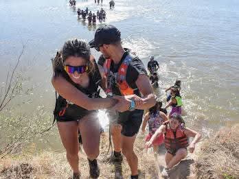 Realizaron una nueva edición de la Travesía en el Dulce con gran participación de jóvenes Realizaron una nueva edición de la Travesía en el Dulce con gran participación de jóvenes