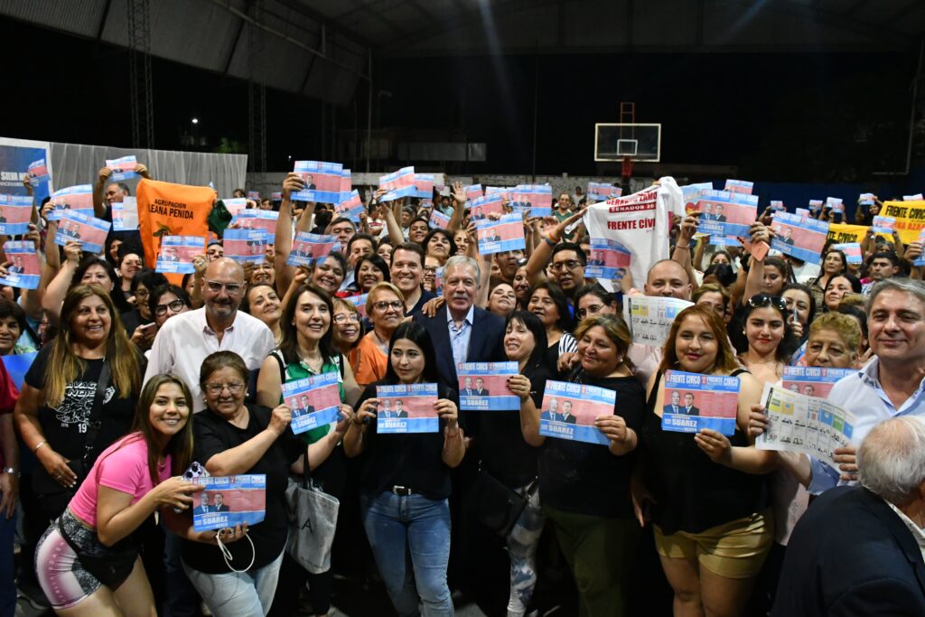 Militantes de La Banda y de Forres ratificaron su apoyo a Elías Suárez en multitudinarias reuniones