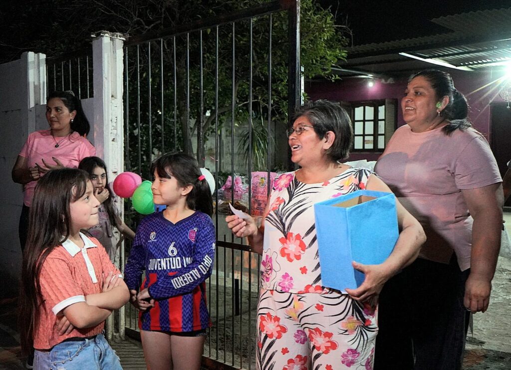 Vecinas del barrio Aspirantes fueron agasajadas por el “Día de la Madre”