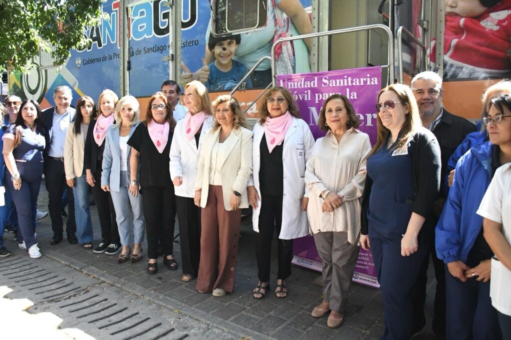 Realizaron un importante operativo de mamografías gratuitas en la Plaza Libertad