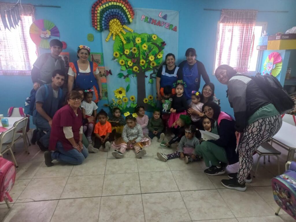 Talleres de pediculosis e higiene en el CAMM N°5 y en el Jardín Municipal N°8