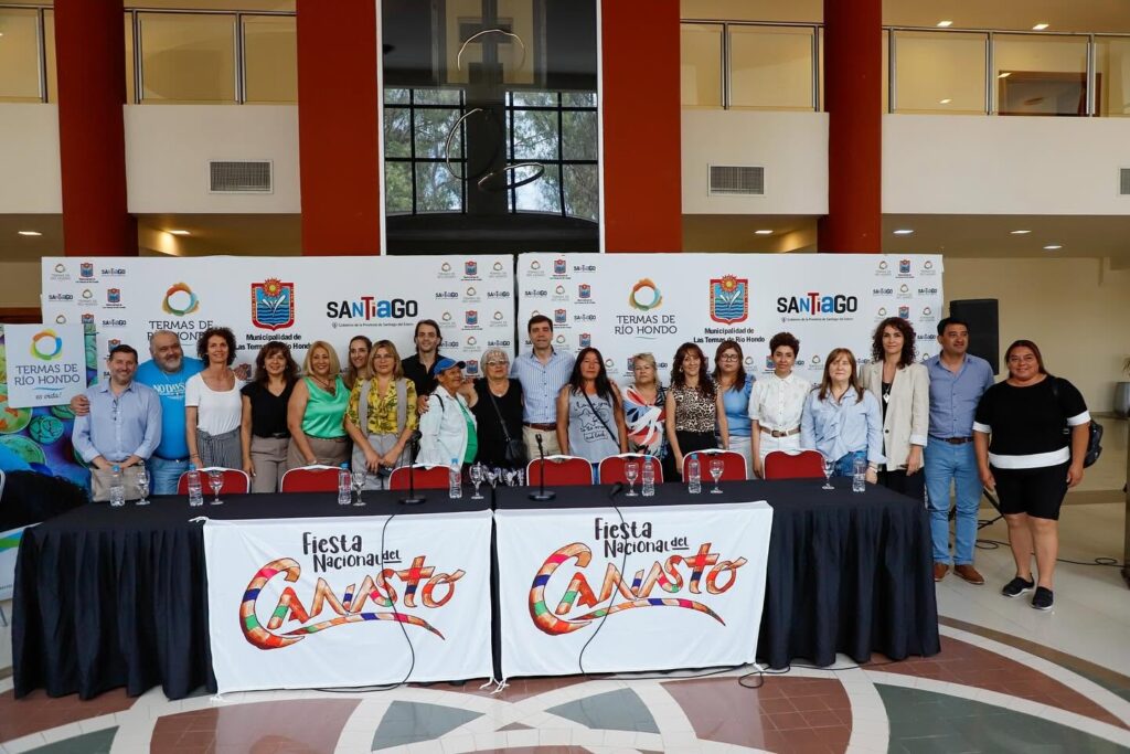 Presentaron la 46 edición de la Fiesta Nacional del Canasto en Las Termas
