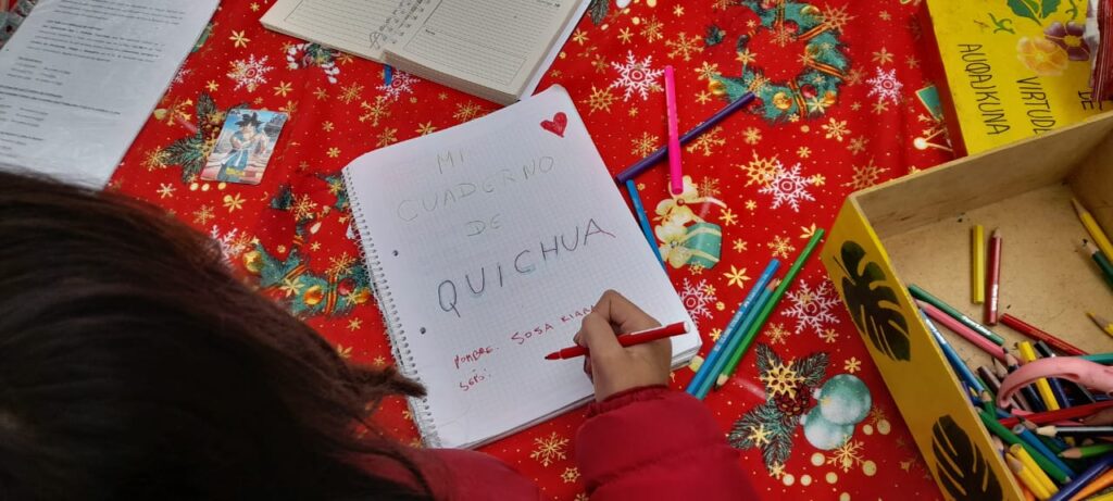 ALFABETIZACIÓN MODERNA EN QUICHUA