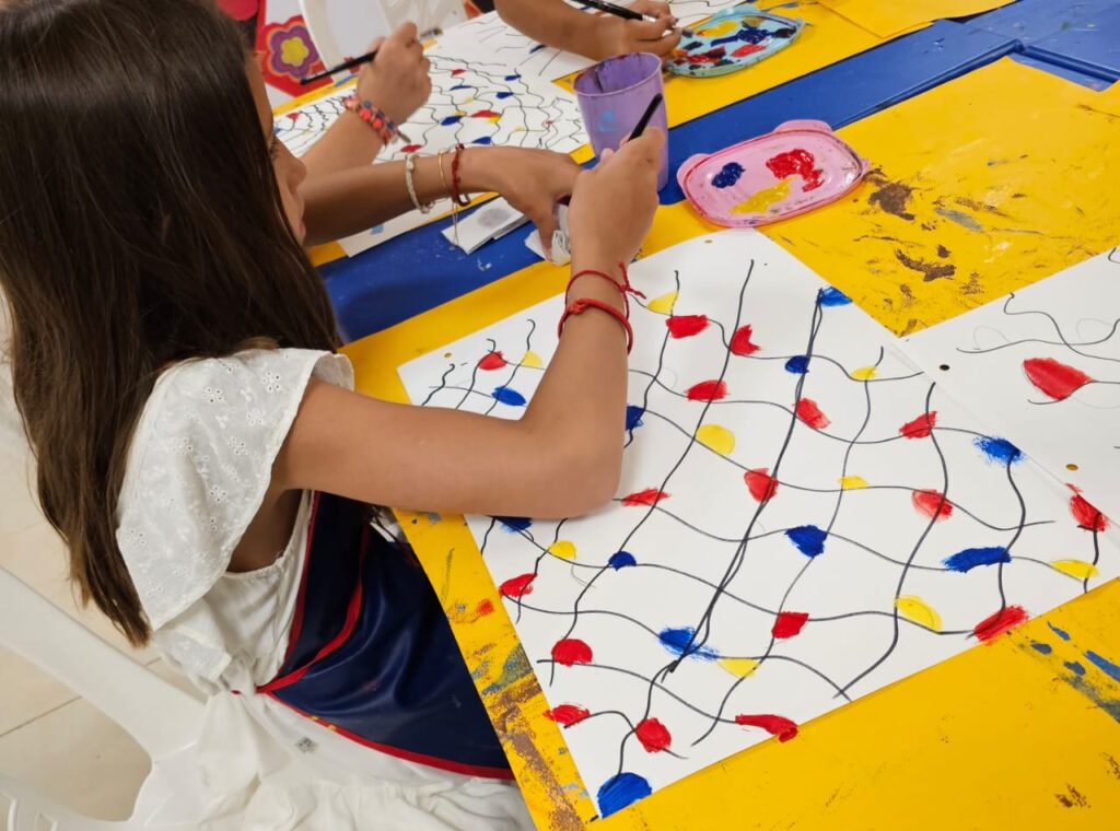 Taller de arte para niños y niñas ¨Muestra Fundación Cultural¨