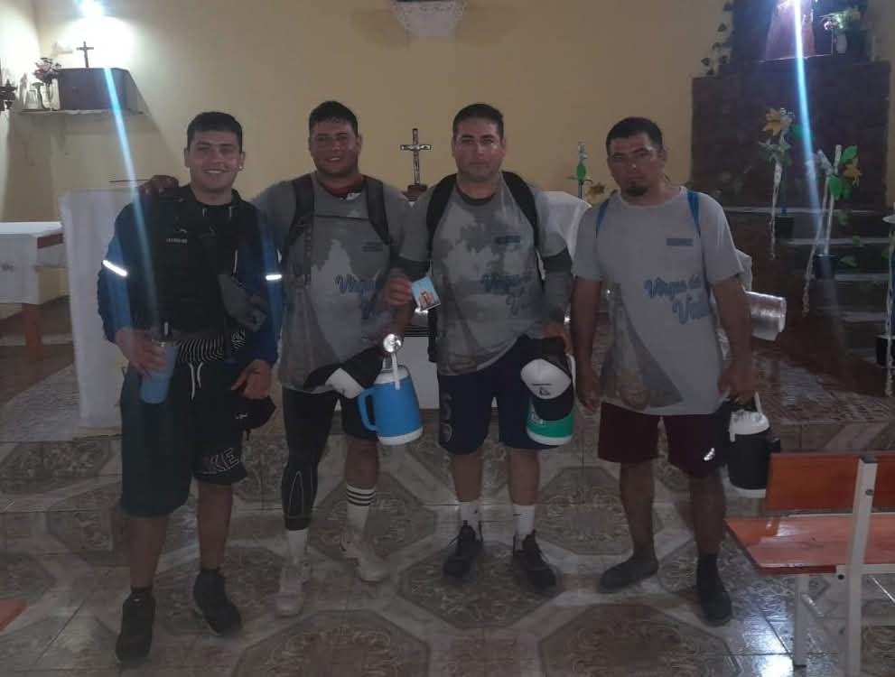 Frías: El Municipio asiste a peregrinos que viajan a la fiesta patronal de la Virgen del Valle