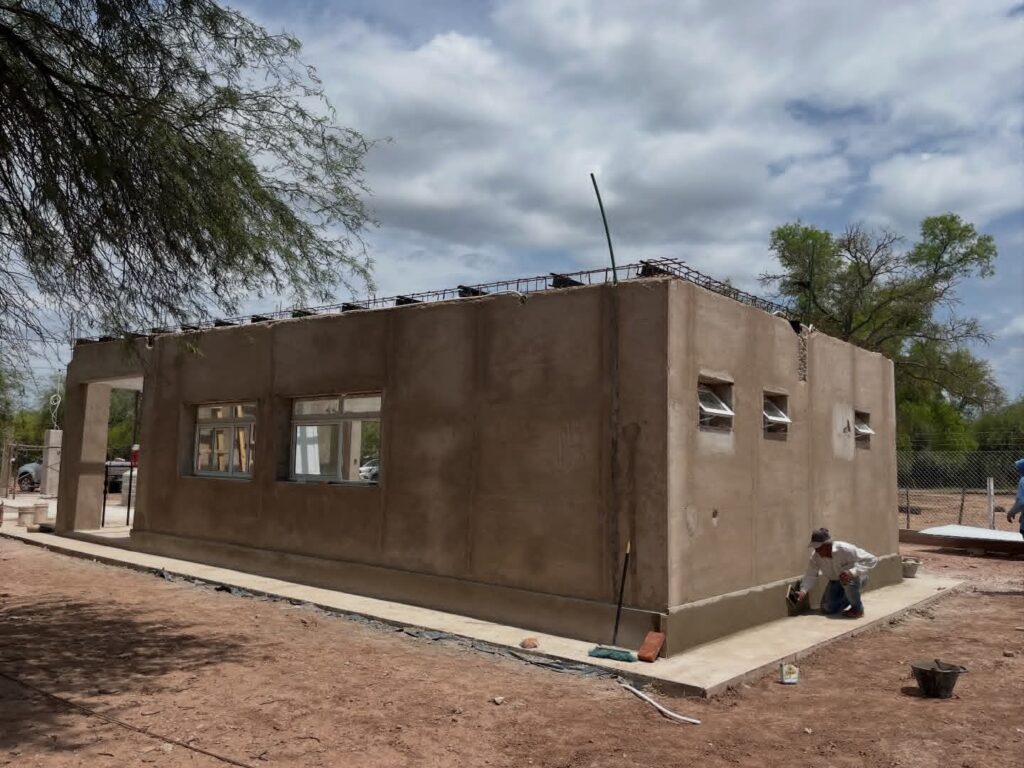 Monte Quemado: Avanza la construcción del nuevo Jardín de Infantes en IFIA