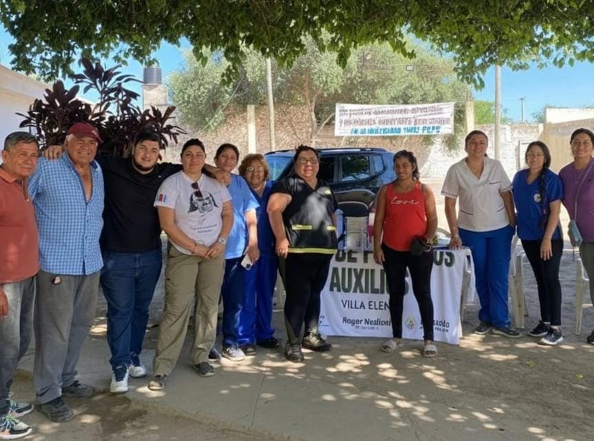 La Banda: operativo sanitario en la Iglesia Nuestra Señora de Lourdes