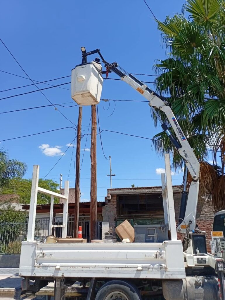 Colocaron y renovaron más de 360 luminarias Led durante las primeras semanas del año