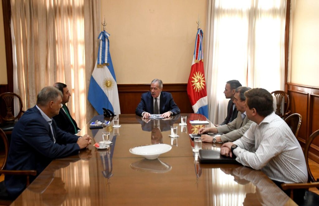 Reunión de trabajo por al situación climática provincial Reunión de trabajo por al situación climática provincial