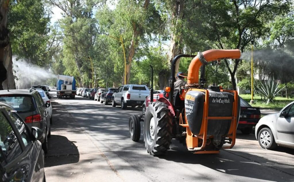 Capital: Dan a conocer el cronograma de fumigaciones para esta semana