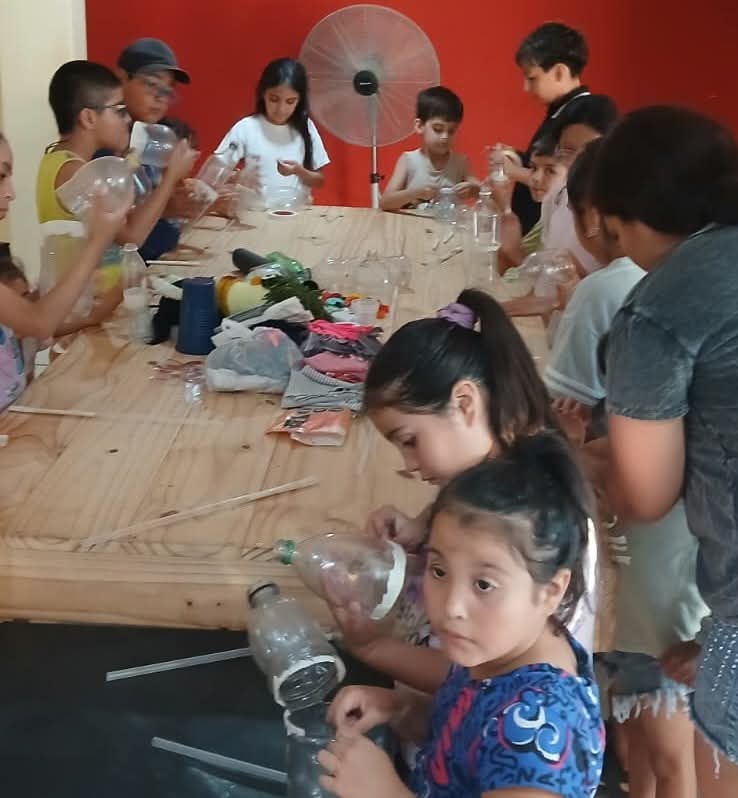 Frías: Desarrollan con éxito talleres gratuitos para niños